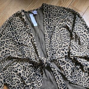 Chico's animal print wrap
